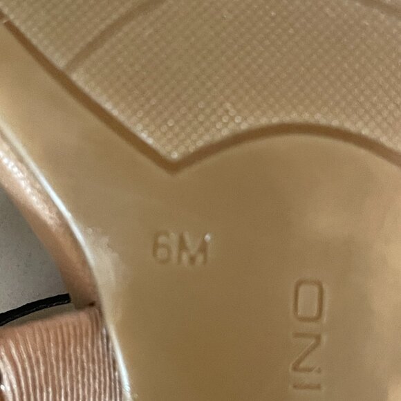 Bandolino Open Toe Heels Sandals, Sling Back, White, Tan, Black, 6 - Picture 10 of 11